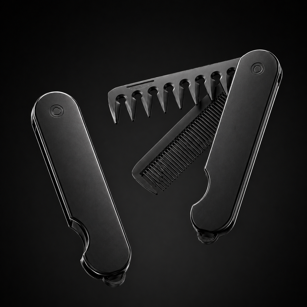 2-in-1 Compact Styling Comb