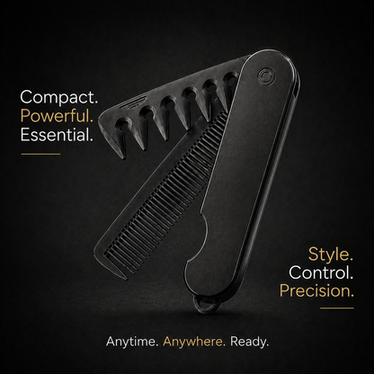 2-in-1 Compact Styling Comb